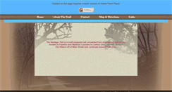 Desktop Screenshot of heritagerailtrail.org